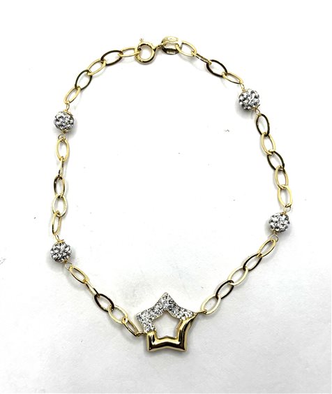 Bracciale Domar Donna Bracciale oro 18k in Oro BROR-338-280 - BROR-338-280